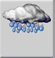 Light rain, Partly cloudy