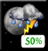 Thursday Night: A chance of showers and thunderstorms before 8pm, then a chance of showers and thunderstorms. Mostly cloudy, with a low around 70. Chance of precipitation is 50%. Thursday Night: Chance Showers And Thunderstorms