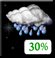 Friday Night: A chance of rain showers. Partly cloudy, with a low around 67. Chance of precipitation is 30%. Friday Night: Chance Rain Showers